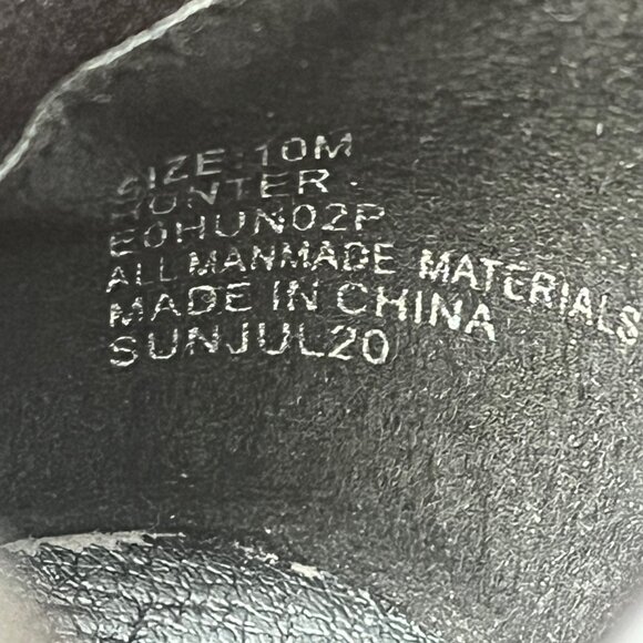 AUTHENTIC‎ " ESPRIT " WOMEN'S HUNTER TAUPE SIDE ZIP FAUX Leather ANKLE BOOTS 10M - Picture 9 of 9